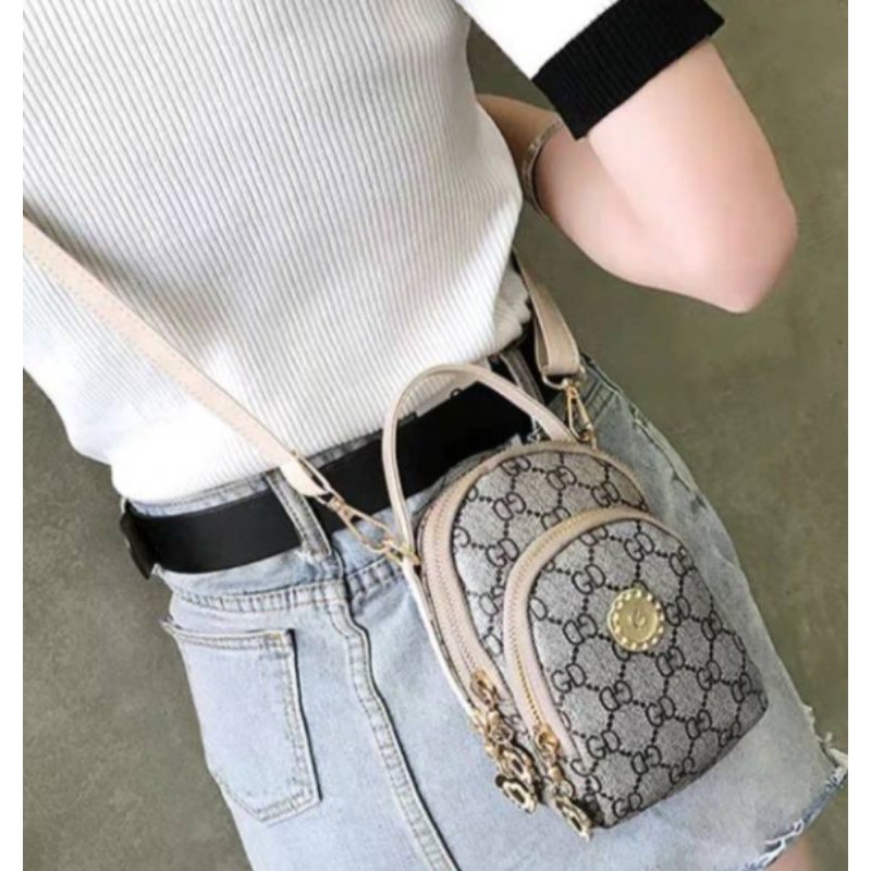 Tas Wanita Mini selempang Chibao Matt: import CB 8182