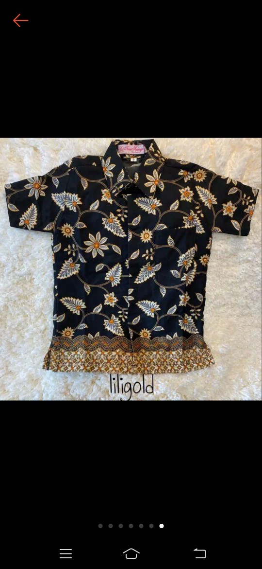 (cod) Kemeja Anak / Batik Anak / Serimbit / Ootd Kondangan  Batik Anak-anak