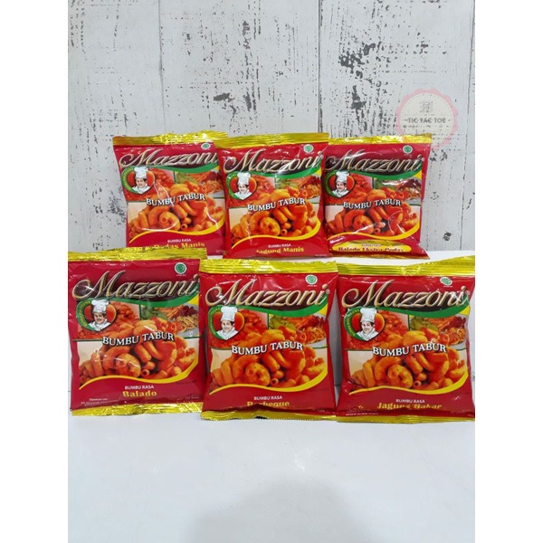 Jual Mazzoni Bumbu Tabur All Variant 100 Gr Shopee Indonesia 