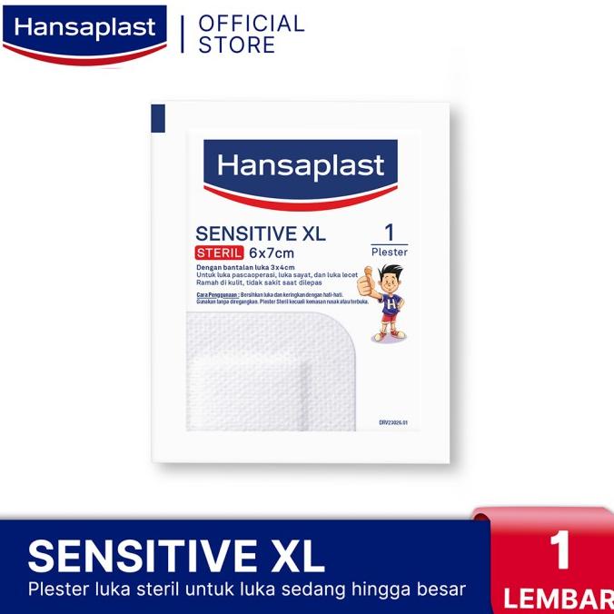 Hansaplast Sensitive Steril XL
