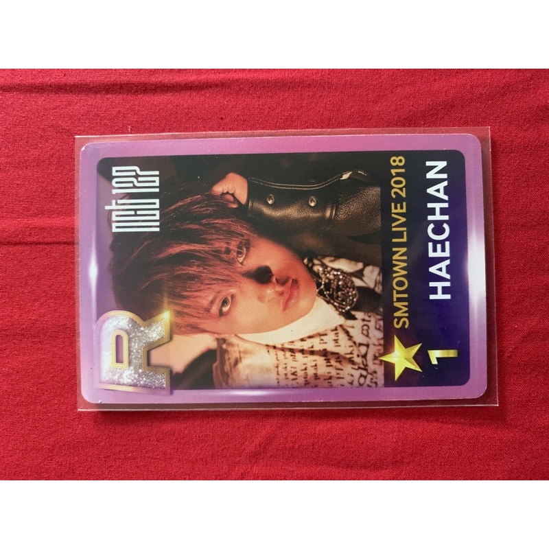 [RARE ITEM] PC R CARD HAECHAN SMTOWN 2018 PHOTOCARD