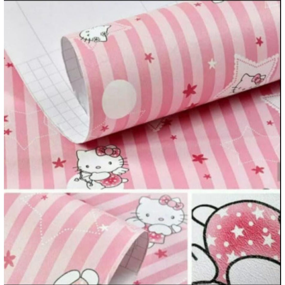 WALLPAPER HELLO KITTY SALUR