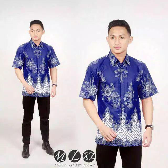 Batikku New-kemejapria-lengan-panjang-848vo-kemeja-pilot-pangkat-pdl-teknisi Kemeja Batik Pria Lenga