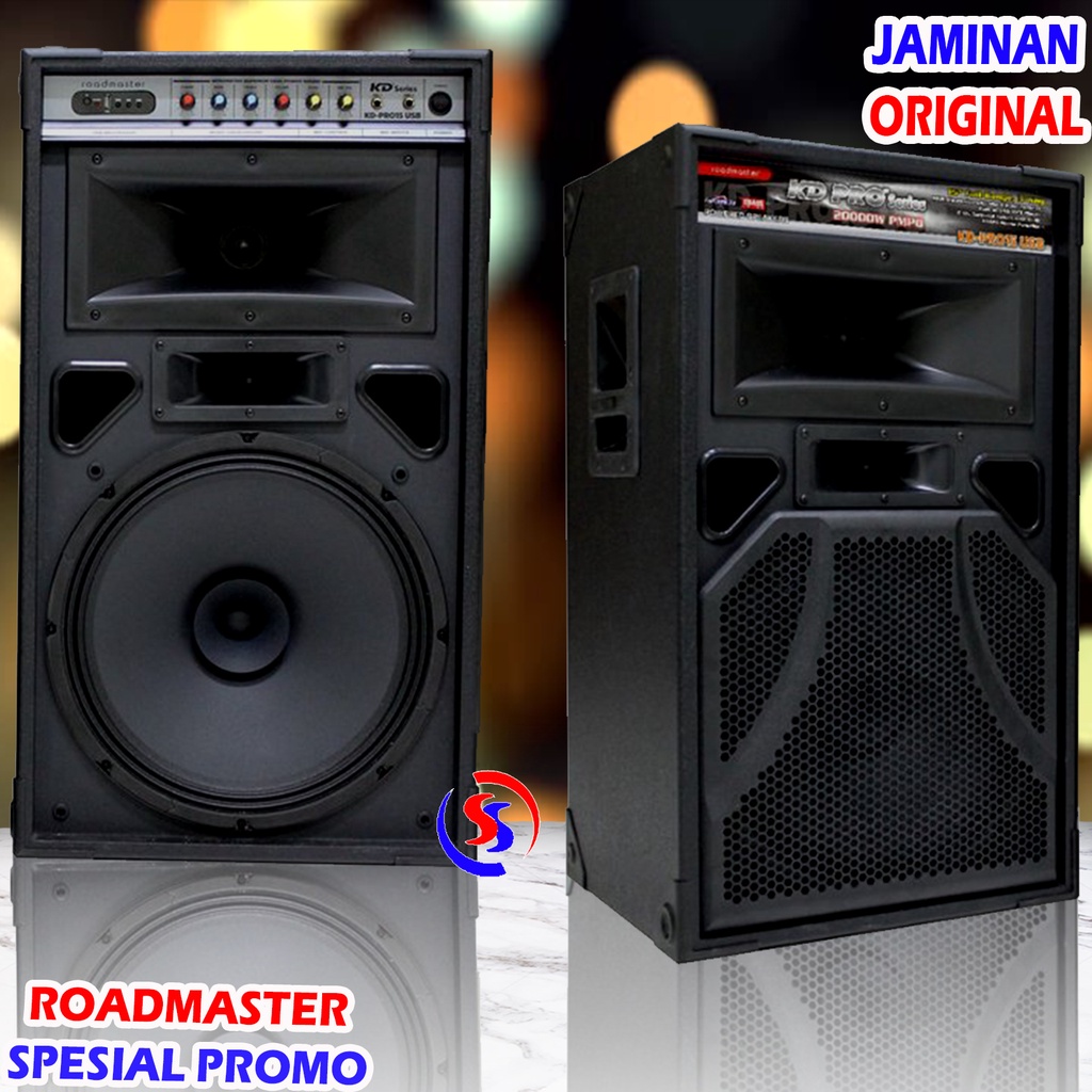 SPEAKER BLUETOOTH ROADMASTER KD PRO 15 MIX USB GRATIS SERVICE 12 BULAN