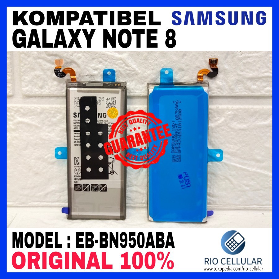 Baterai Samsung Note 8 EB-BN950ABA/ Baterai Galaxy Note 8 Original