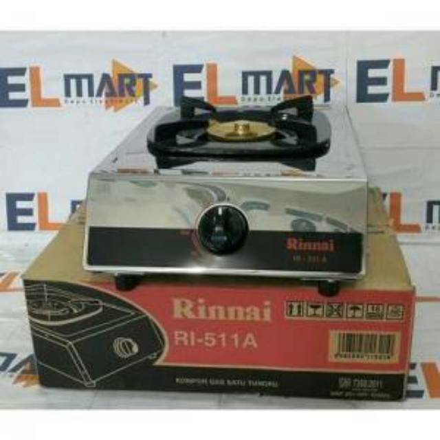 Kompor 1 tungku Rinnai 511A