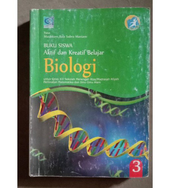 BUKU SMA BIOLOGI KELAS 12 K13