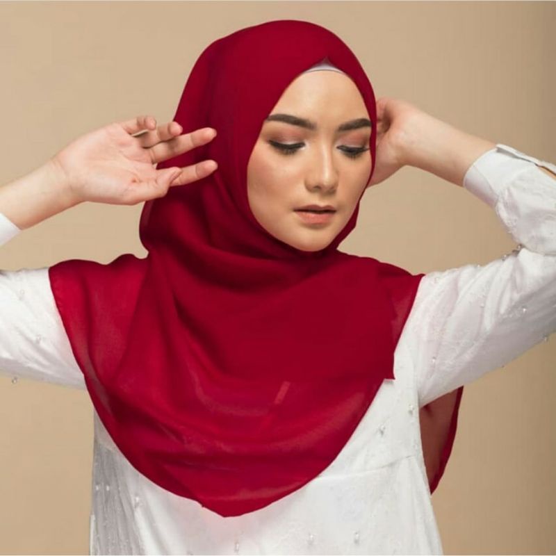 Hijab Keisha Sadia Elzatta-Maroon