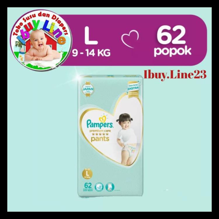 PROMO PAMPERS Premium Care Active Pants L62 /L 62 /L.62