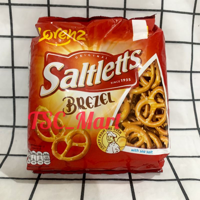 

Lorenz saltletts Brezel pretzel 150gr Snack Lorenz impor / Lorenz Breze