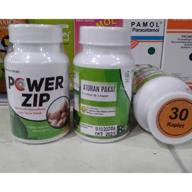 Powerzip Isi 30 Kapsul Obat Herbal Power Zip Shopee Indonesia