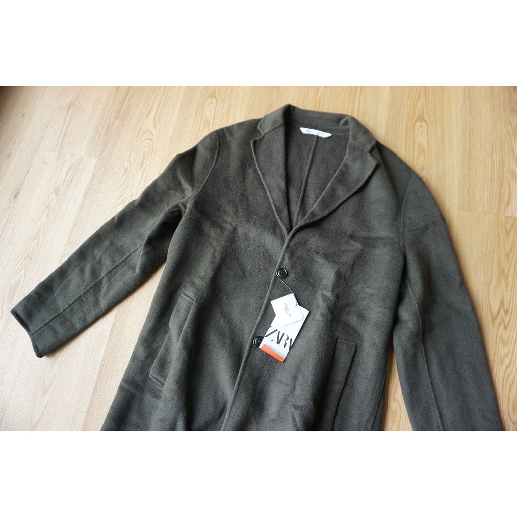 ZARA Double Face Fabric Coat for Man, Coat Pria