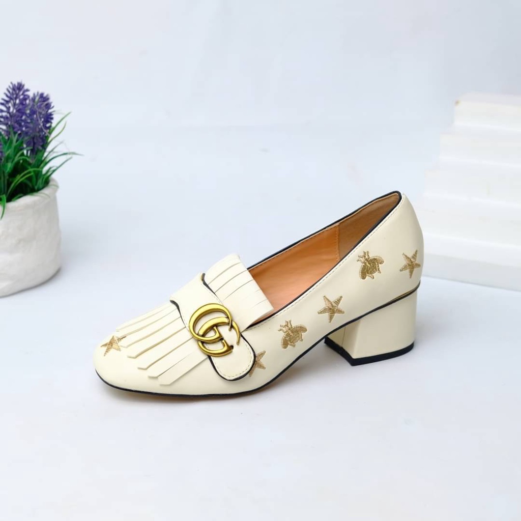 [7.7 Boombastis Sale⚡] - SEPATU WANITA HAK TAHU GC GCS008 HIGH HEELS PREMIUM IMPORT