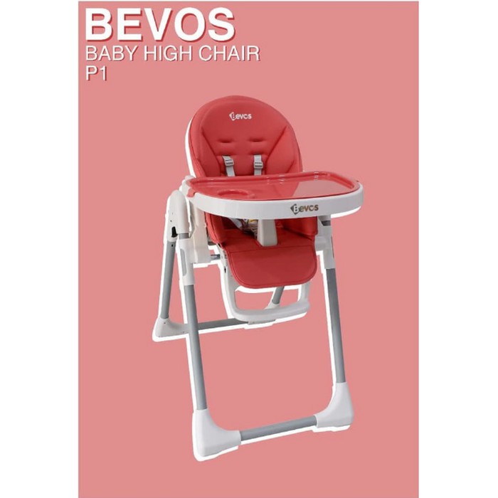 Bevos Baby High Chair Tempat Duduk Kursi Makan Bayi Anak P1 LINK KHUSUS JNE/JNT/SICEPAT