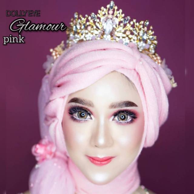 GEOEYES - Softlens Dolly Eye Glamour Pink