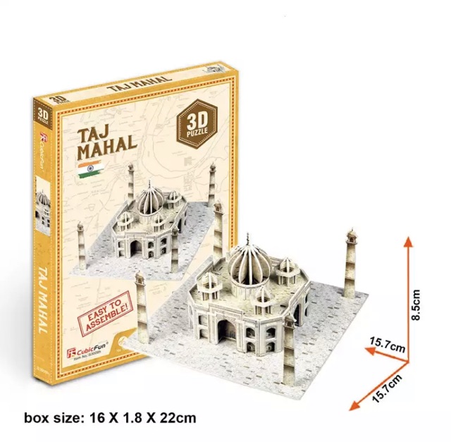 [NEW] CubicFun 3D Puzzle 🇮🇳 Taj Mahal India