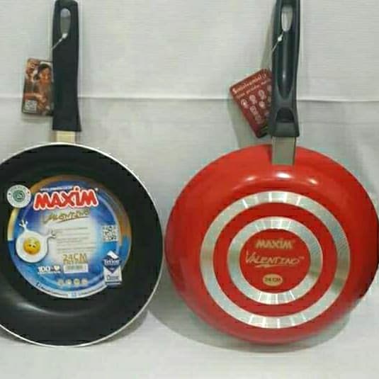 MAXIM VALENTINO 20CM FRYPAN TEFLON ANTI LENGKET