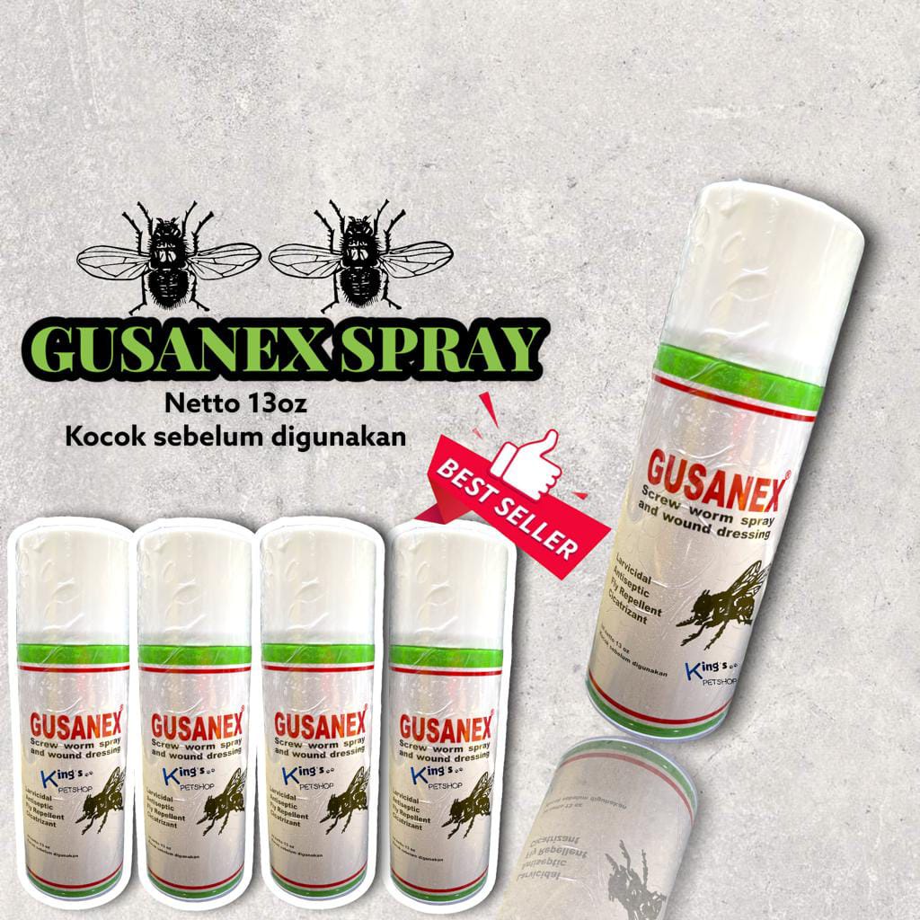 GUSANEX SPRAY OBAT SPRAY LUKA , SCABIES