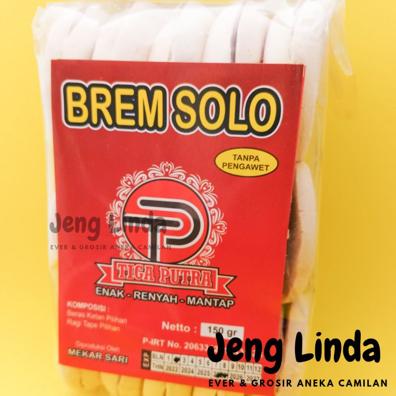 

Brem Bulat Sari Tape Khas Solo Isi 30 Keping by Jeng Linda