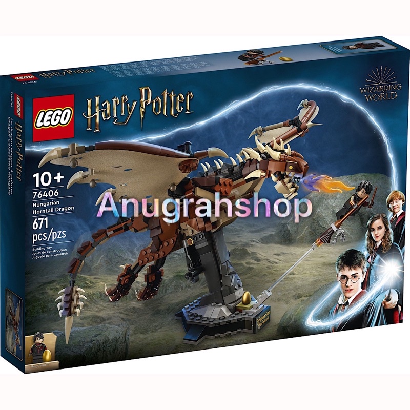 LEGO 76406 HARRY POTTER Hungarian Horntail Dragon