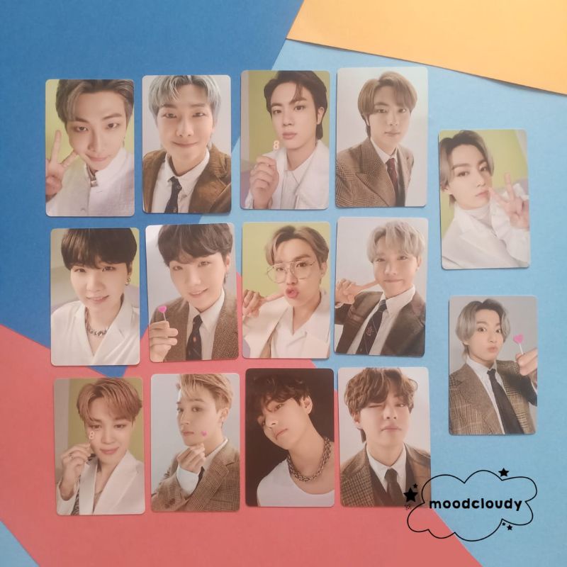 PHOTOCARD OFFICIAL D6 D9 BTS FESTA D-DAY CALENDAR 2021 PC RM SEOKJIN JIN YOONGI JIMIN SUGA NAMJOON J