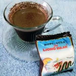 

Kopi Liong Coffee + Gula Cap Liong Bulan