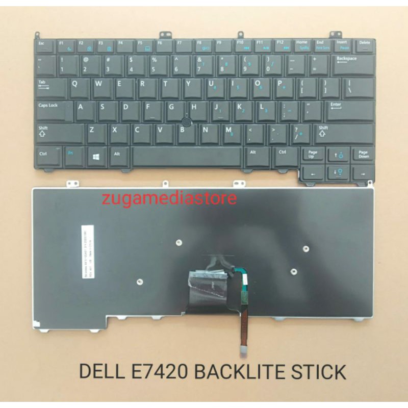 Keyboard DELL LATITUDE E7420 E7440 (BACKLITE STICK)