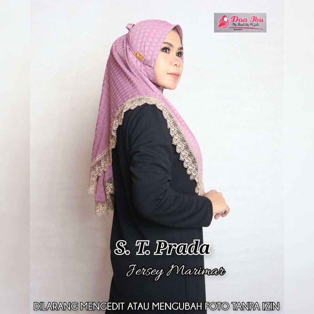 JILBAB MARIMAR - PET TALI RENDA PRADA (M) - HIJAB DOI ORI