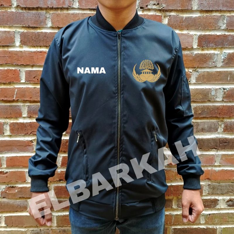 JAKET BOMBER LOGO KORPRI PNS ASN JAKET BOMBER BISA CUSTOM LOGO SENDIRI jaket bomber waterfroop jaket bomber terbaru