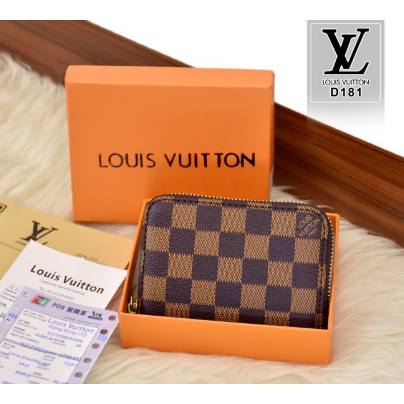 Dompet Pendek Zipper Wanita Lv Louis Vuitton D181