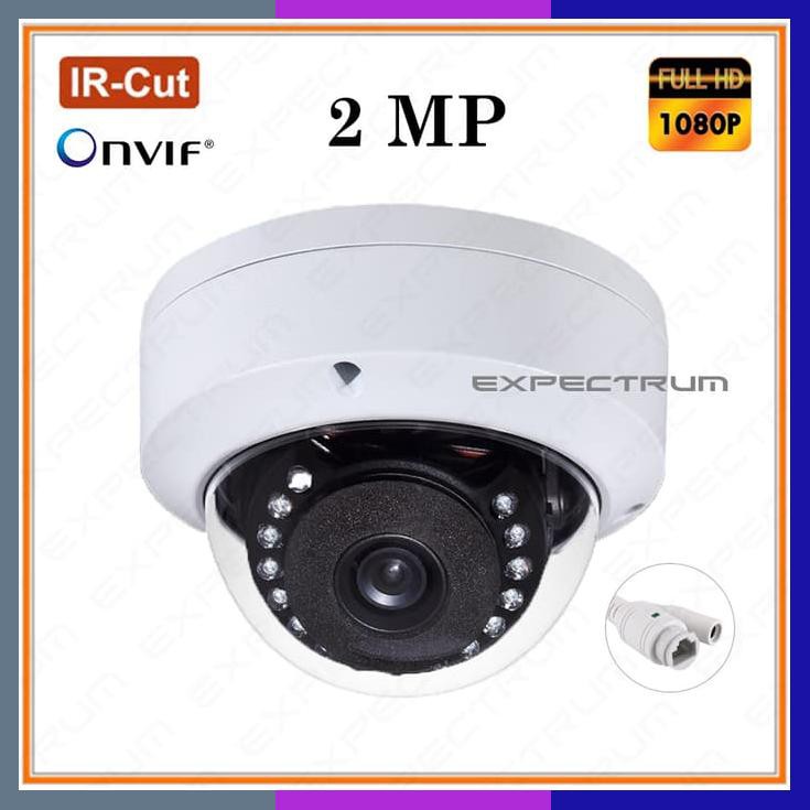Ip Camera Ipcam Dome 2Mp 1080P. Waterproof. Vandalproof. Onvif. Cctv