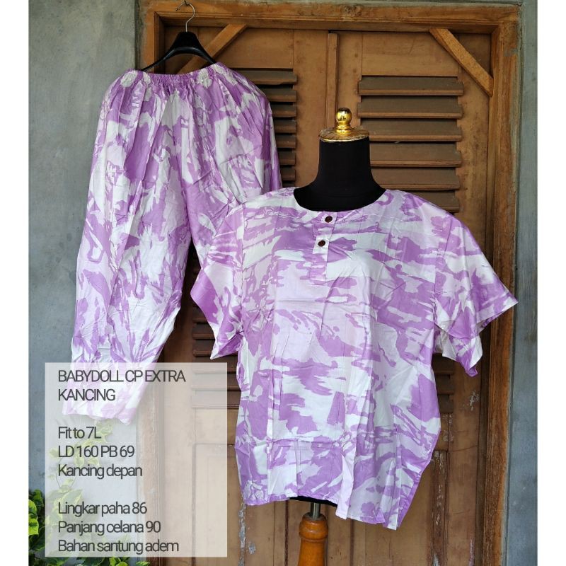 baby doll jumbo/babydoll bahan super halus/baby doll super duper jumbo/piyama/baju tidur