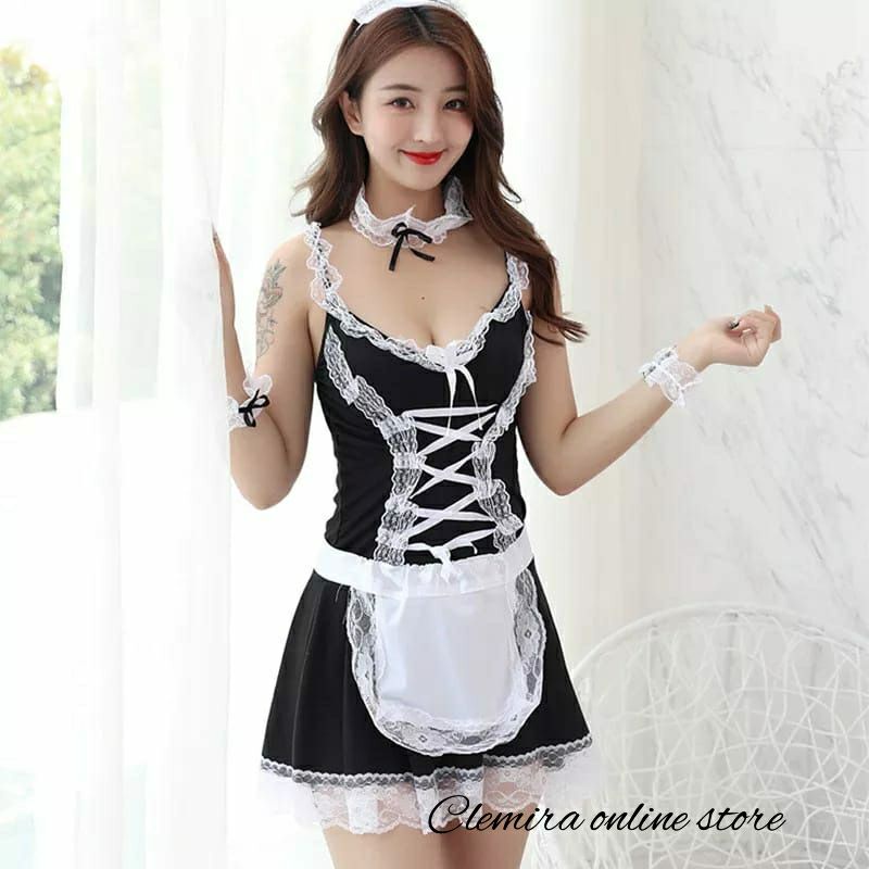 Lingerie Cosplay Pelayan - Lingerie Cosplay Sexy