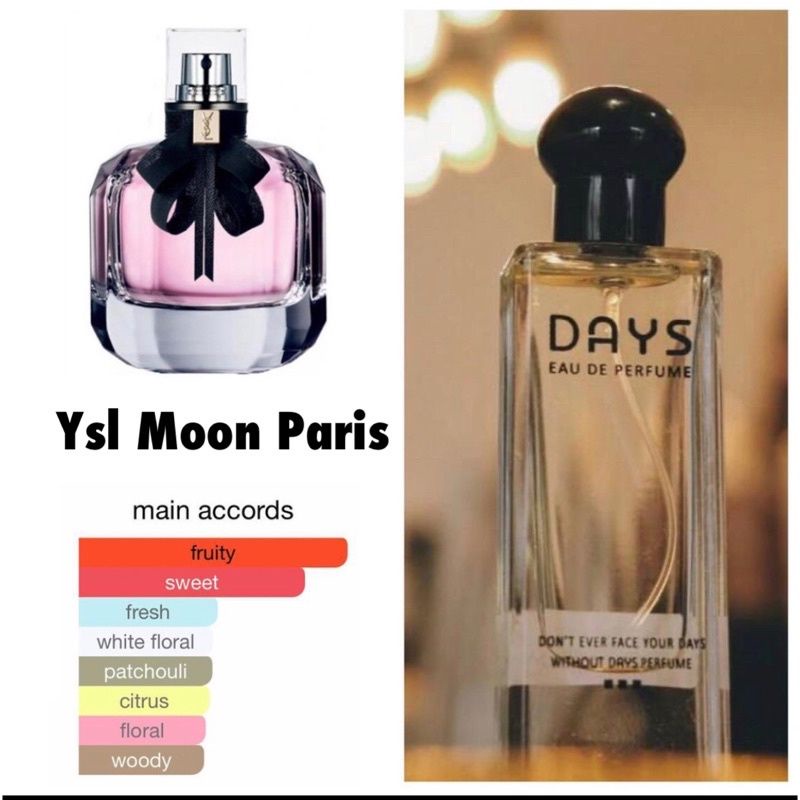 DAYS inspired perfume by YSL Mon Paris