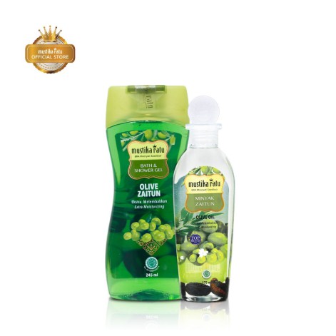

[Mustika Ratu] Bundling Zaitun Shower Gel & Minyak Zaitun 175 ml
