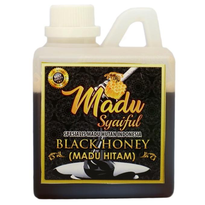 

[COD] MADU HITAM 1/2 KG| 100% ASLI + HALAL MUI | LEBAH HUTAN |MADU SYAIFUL [COD]