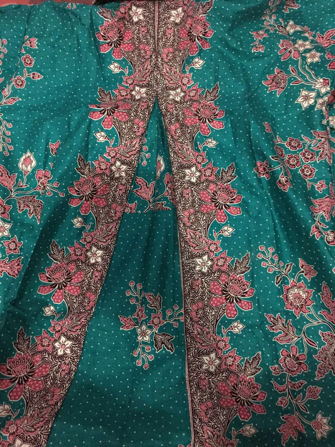 Tunik Santika Pias Cibulan #3 Warna Batik Solo Seragam Kantor Muslim