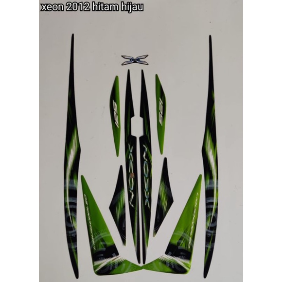 STRIPING XEON 2012 HIJAU