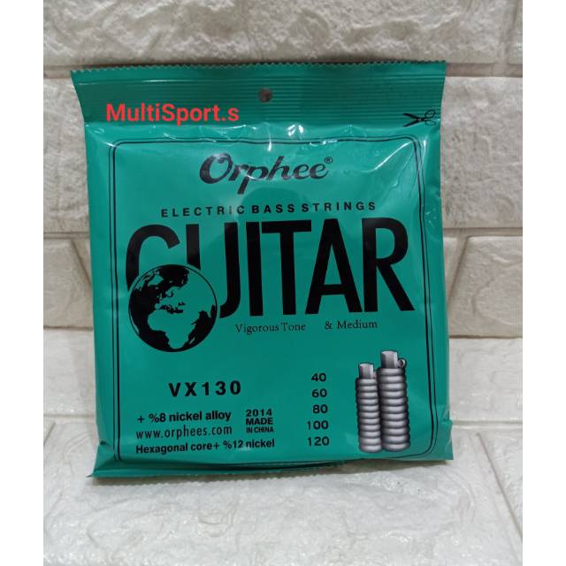 100% ORIGINAL SENAR GITAR ELEKTRIK BASS ORPHEE