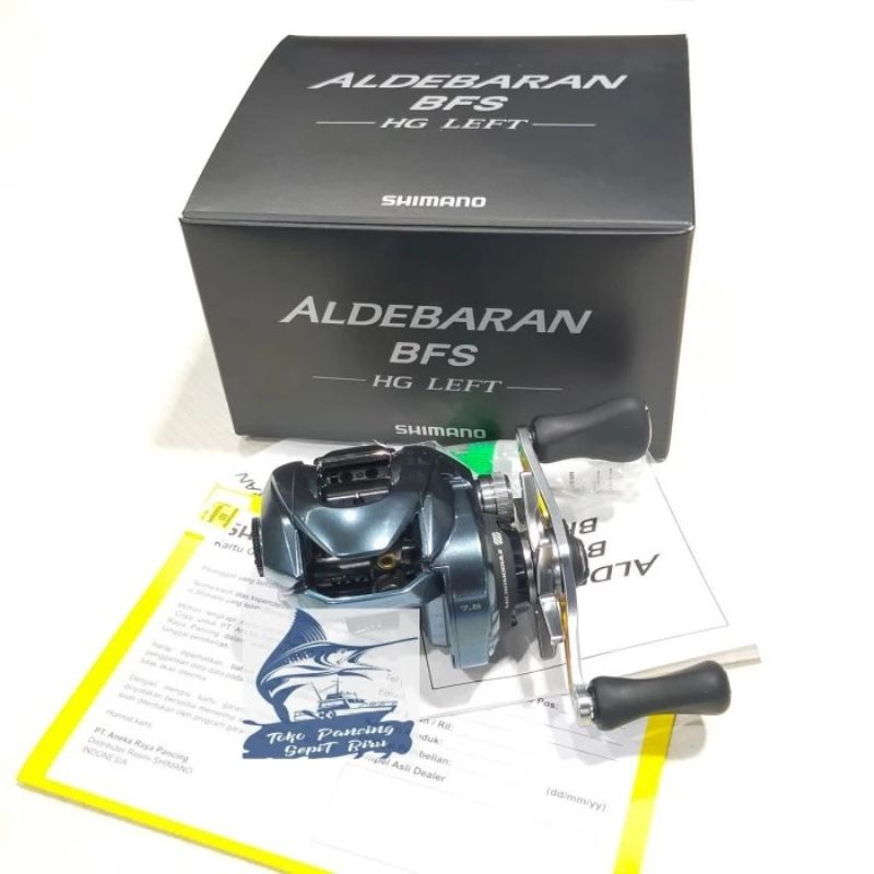 REEL BC SHIMANO ALDEBARAN BFS HG LEFT HANDLE NEW 2022