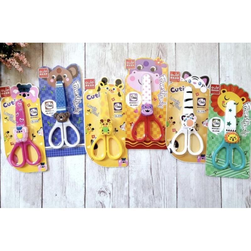 GUNTING BTS BT 21 atau UNICORN/SCISSORS/gunting fancy anak-ANIMAL
