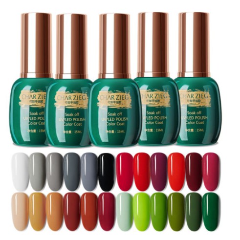 KUTEK CHAR ZIEG UV GEL NAIL POLISH KODE 109-132