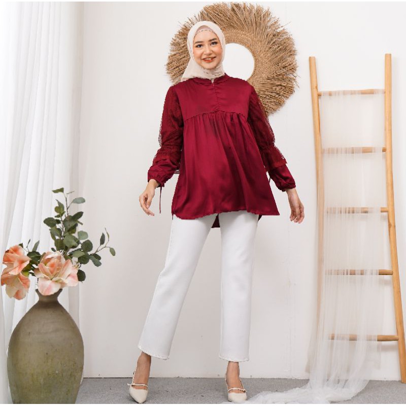 BLOUSE TOP WANITA MUSLIM