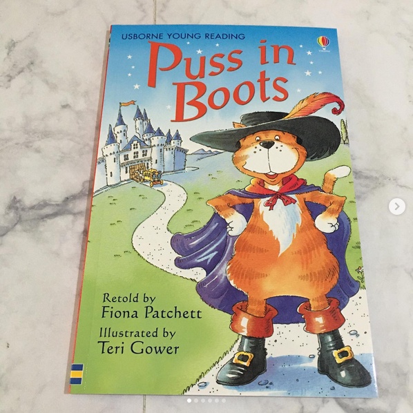 Jual Puss In Boots Si Kucing Bersepatu Boot Usborne Reprint Buku Cerita ...