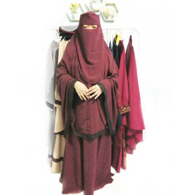 Gamis Set Renda Jasmine