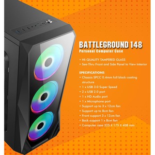 Download CASING GAMING CASE PC SIMBADDA BATTLEGROUND 148 ...