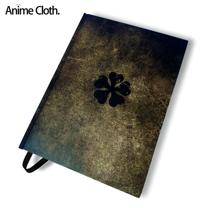Notebook Asta Grimoire Black Clover Buku Tulis Diary Hardcover