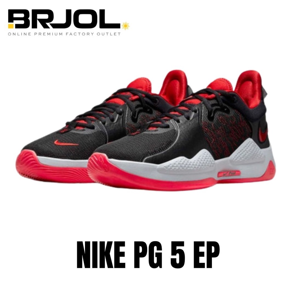 SEPATU BASKET PRIA ORIGINAL NIKE PAUL GEORGE 5 EP CW3146002 BLACK