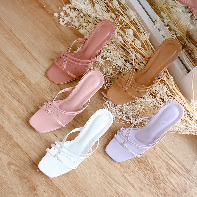 Secantik Clova Heels (DT 04) /  Sandal Wanita Terbaru