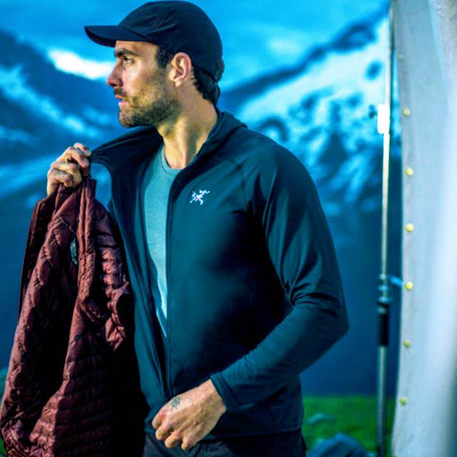 Jaket Gunung Polar Arcteryx Adahy Hoody Fleece Jacket